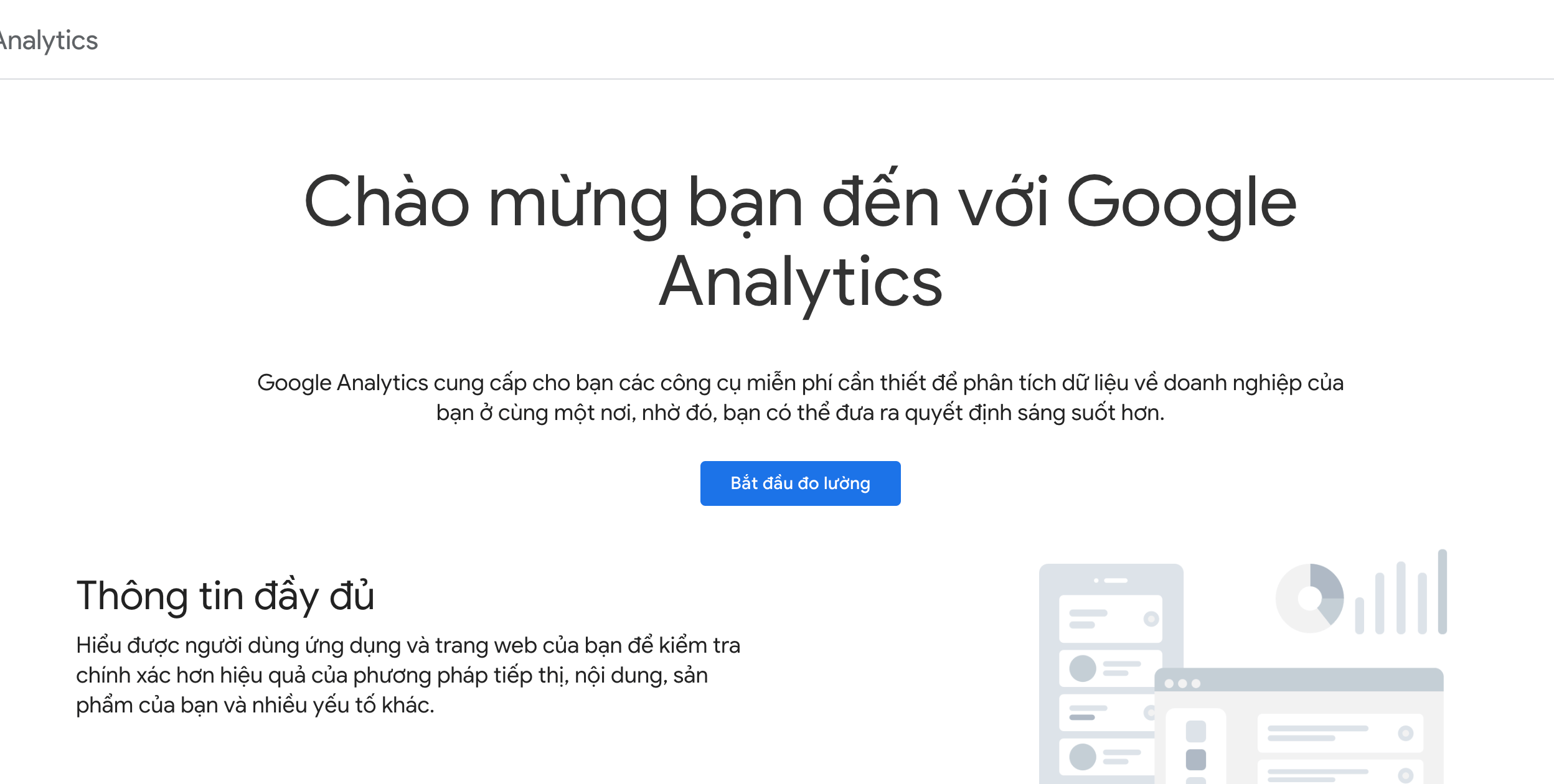 Hướng dẫn đăng ký và sử dụng Google Analytics